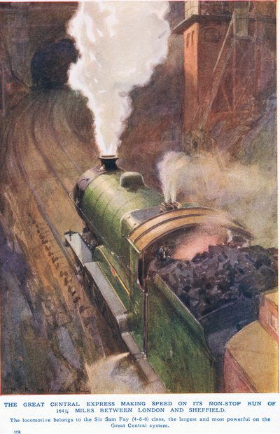 The Great Central Express by Harold Robert Millar